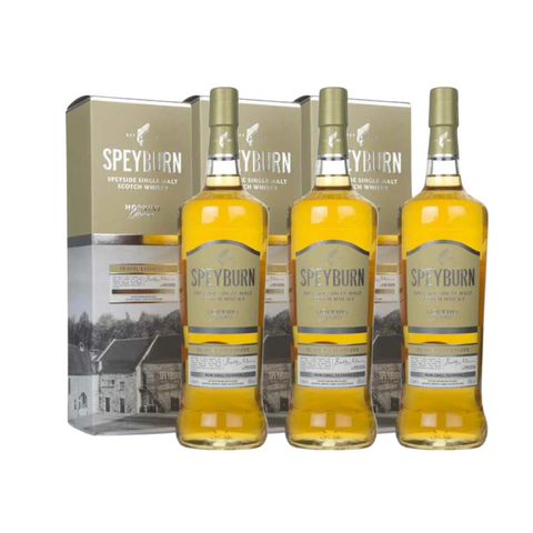 Speyburn Hopkins Reserve Speyside Singlemalt Scotch Whisky 1L (3 bottles)