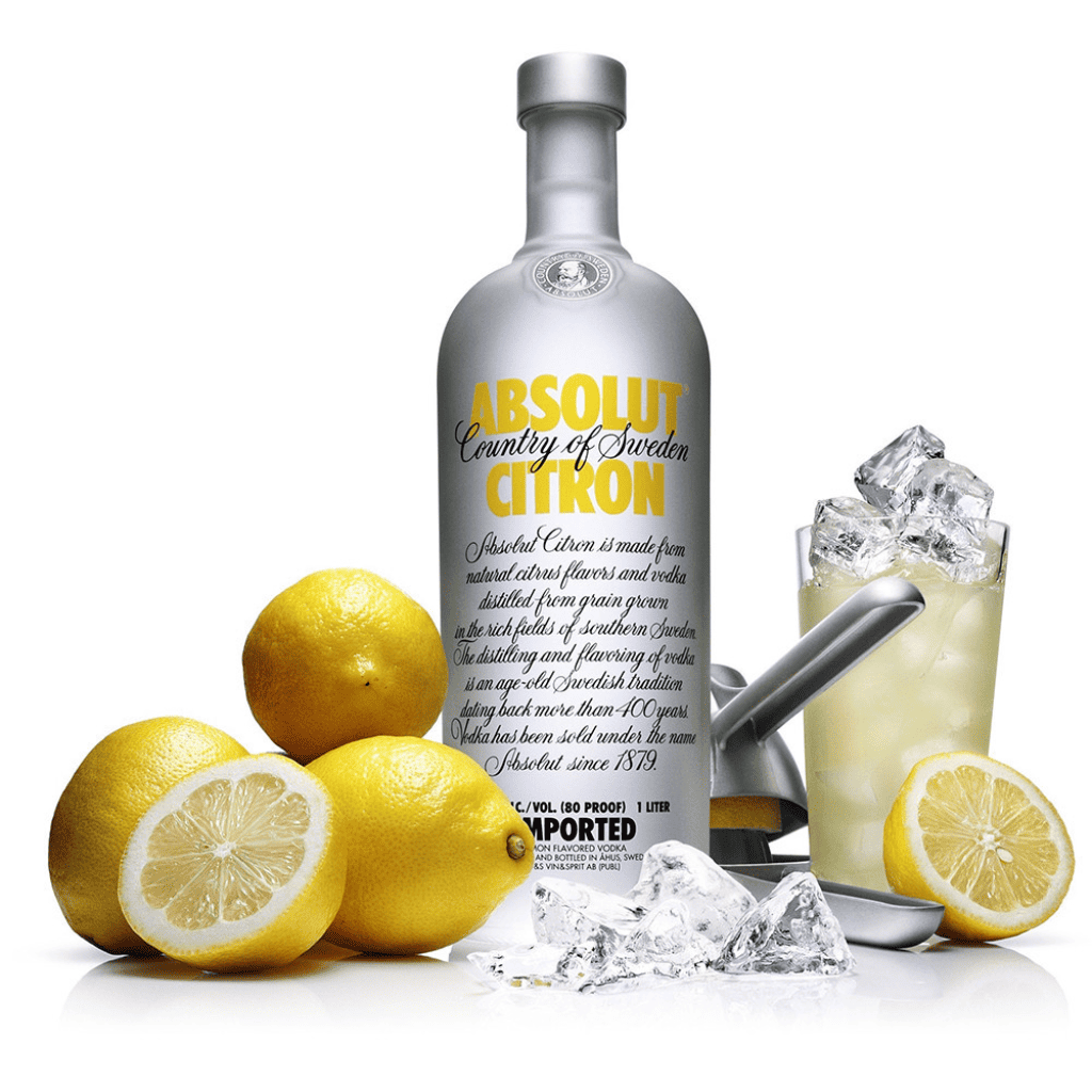 Absolut Citron Vodka 1L