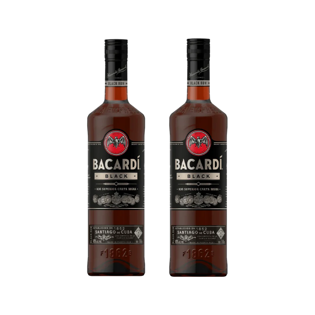 Bacardi Black Rum 75cl (2 Pack) – Singlemalt.ph