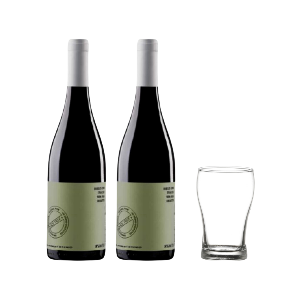 Bodegas Aessir - Syrah 75cl (2 Bottles + FREE Washington Glassware 430ml)