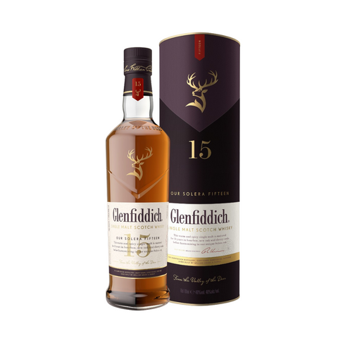 Glenfiddich 15 Year Old Single Malt Whisky 70cl