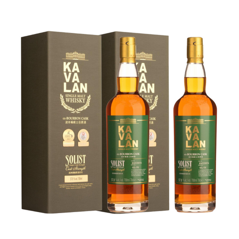 Kavalan Solist Ex-Bourbon Single Barrel Whisky 70cl (2 Bottles)