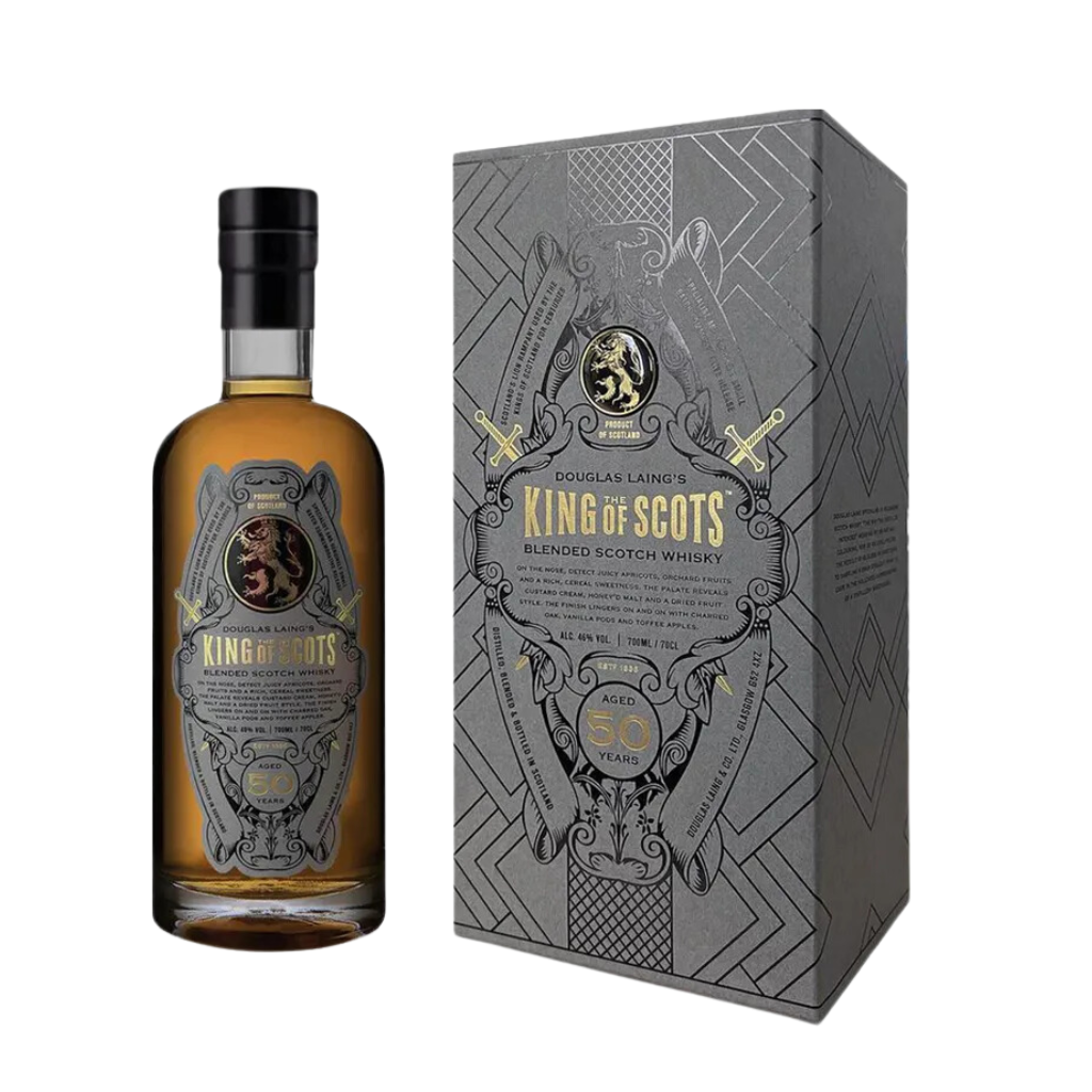 Douglas Laing's King of Scotch Blended Scoth Whisky 50Year Old 70cl