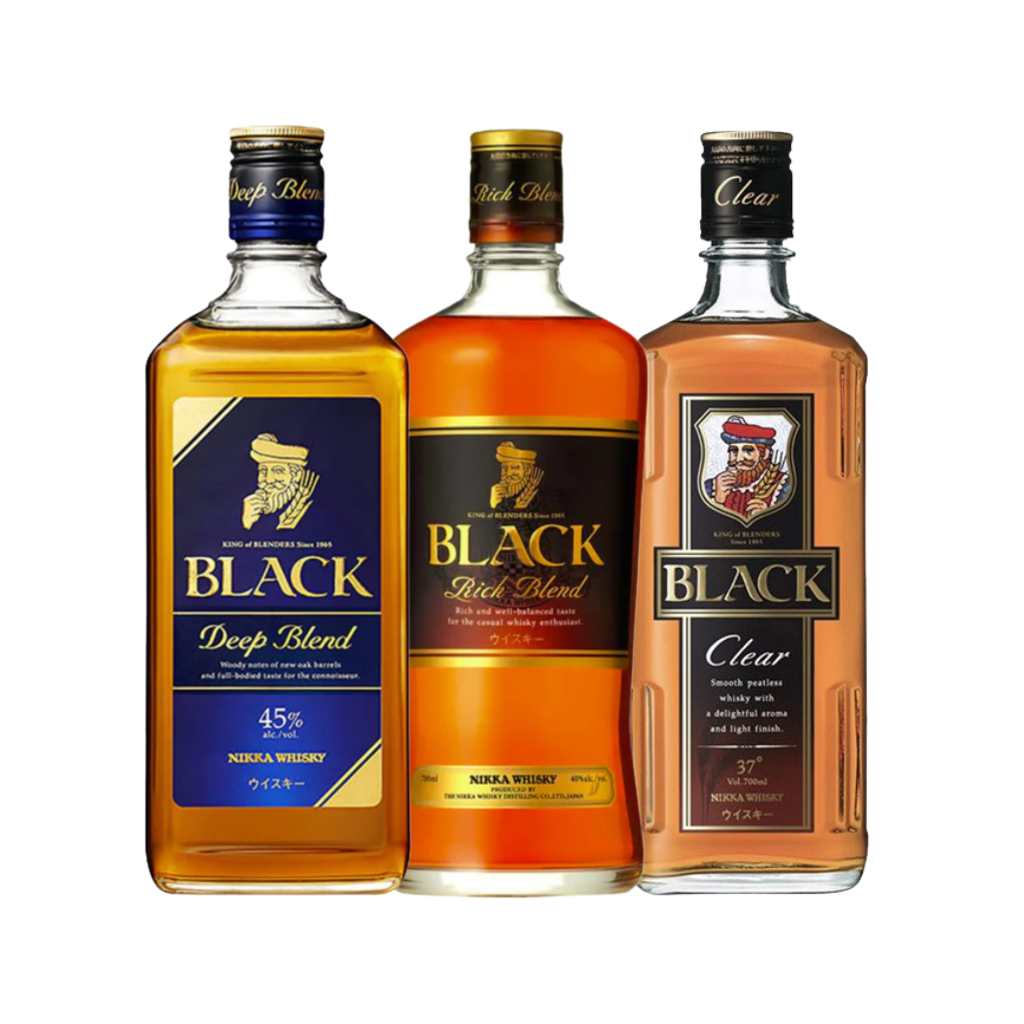 Nikka Black Select Bundle (Deep, Rich, Clear) 70cl – Singlemalt.ph