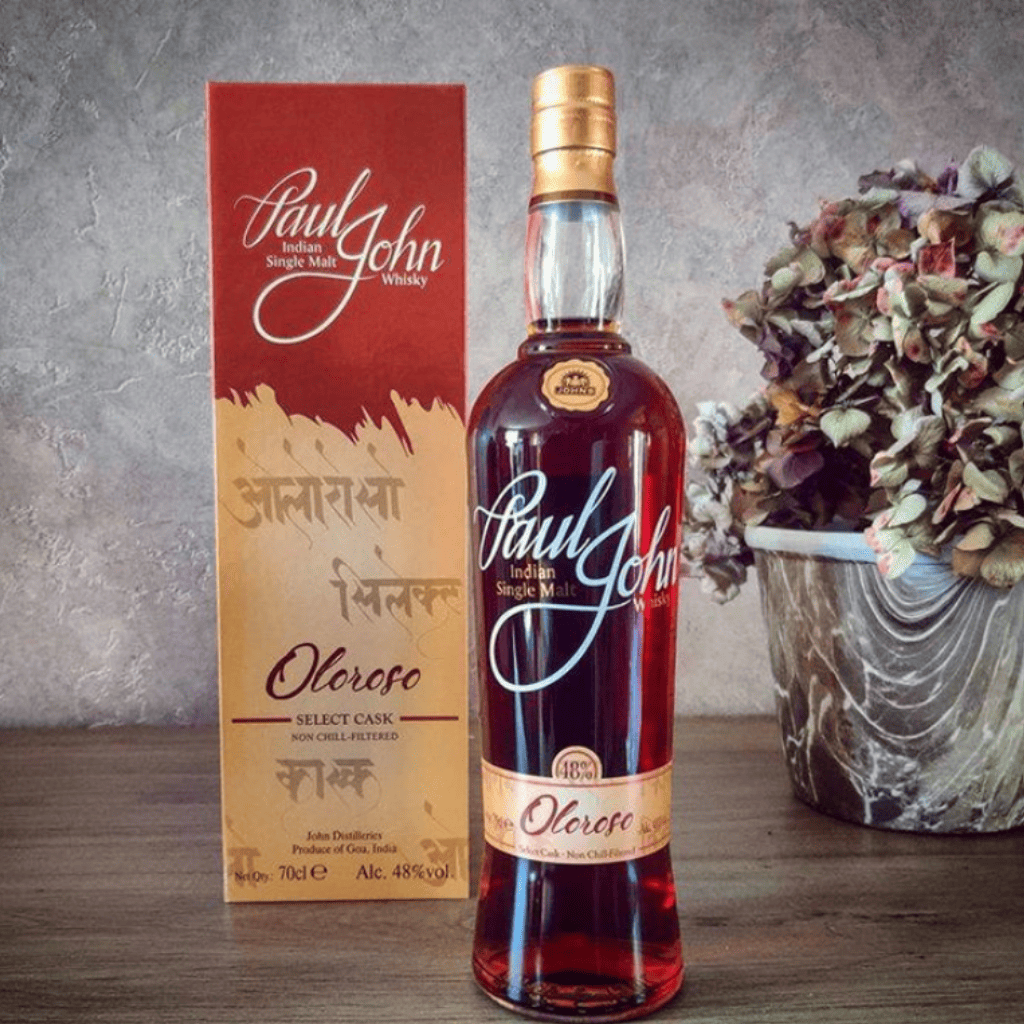 Paul John Indian Single Malt Whisky - Oloroso