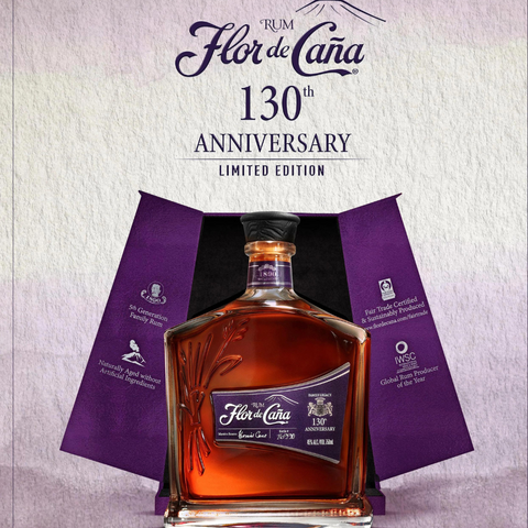 Flor De Caña 130th Anniversary Rum - Limited Release