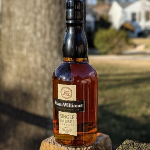 Evan Williams Single Barrel Vintage 2012 Bourbon 75cl - Limited Release