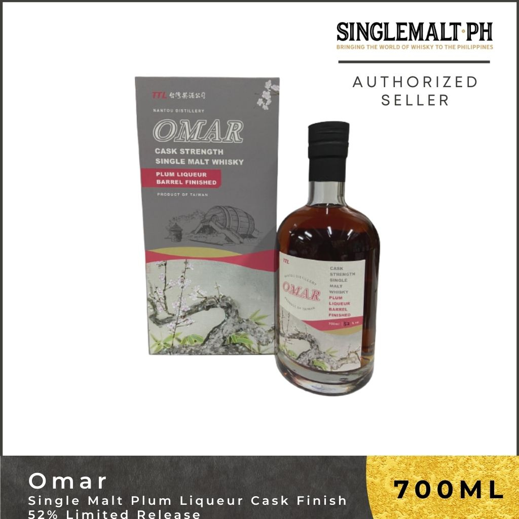 Omar Single Malt - Plum Liqueur Cask Finish 70cl 52% - Limited Release