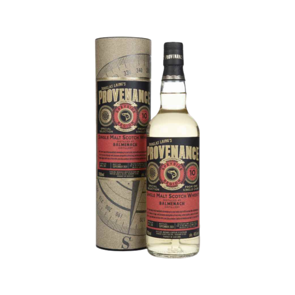 Provenance - Balmenach 10 Year Old Single Cask 46% 70cl - Limited Single Cask Edition