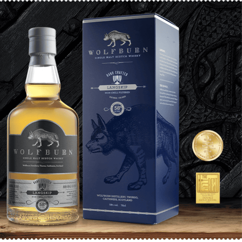 Wolfburn Langskip Single Malt Whisky - High Strength 70cl