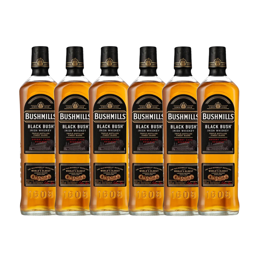 Bushmills Black Bush 1L (6 bottles)