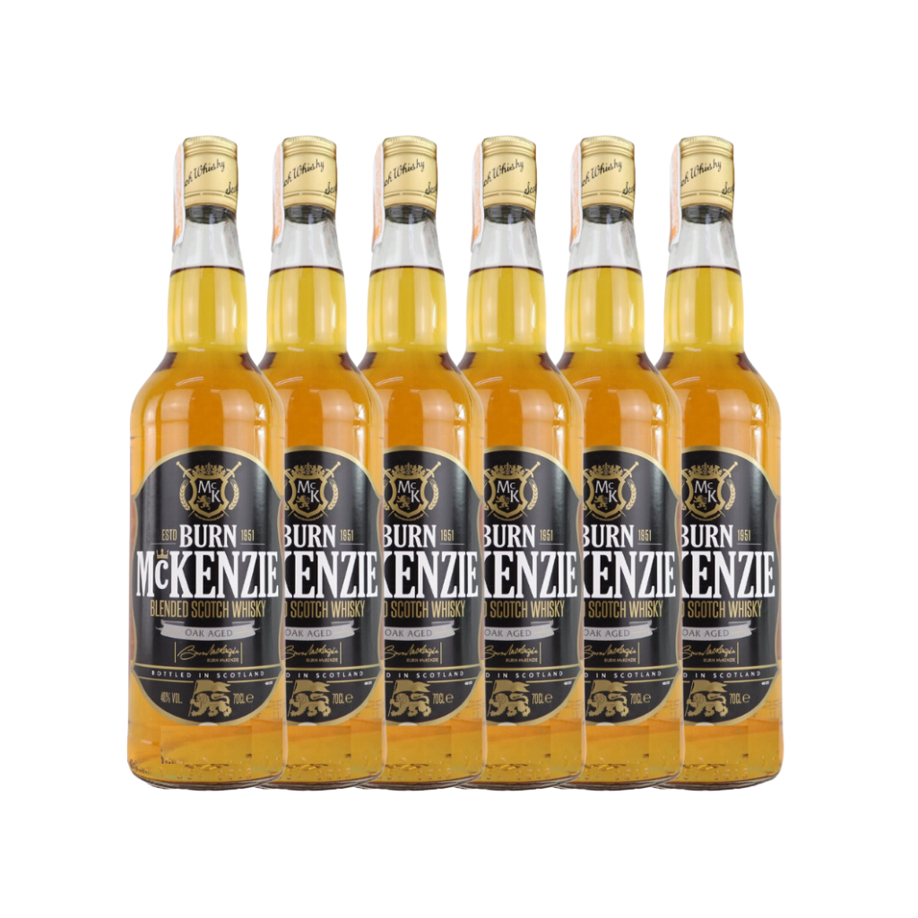 Burn Mckenzie Blended Scotch Whisky 70cl (6 bottles)