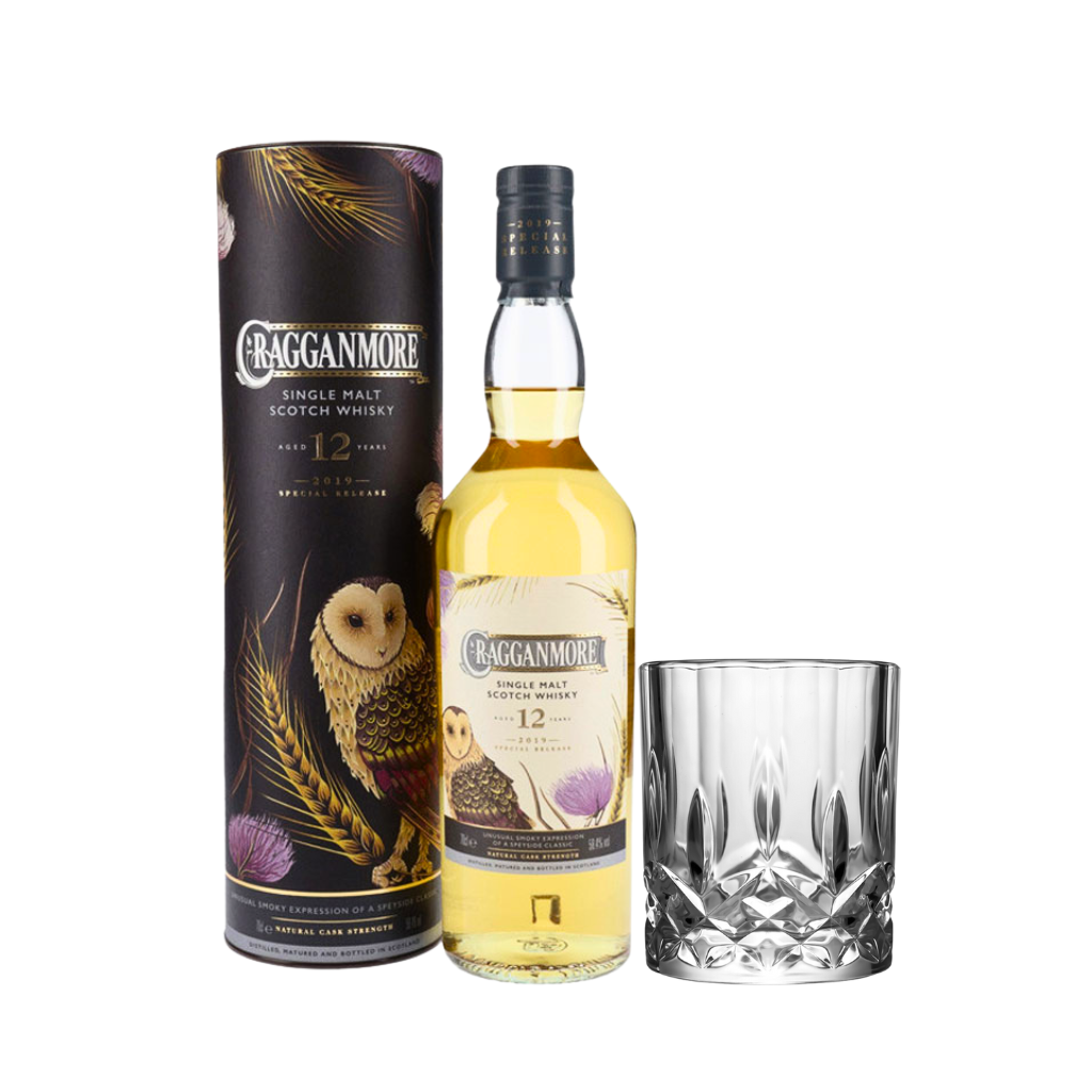 Cragganmore 12 Year Old - By Nature 2019 Special Release 70cl with FREE Spinning Glass (2001)