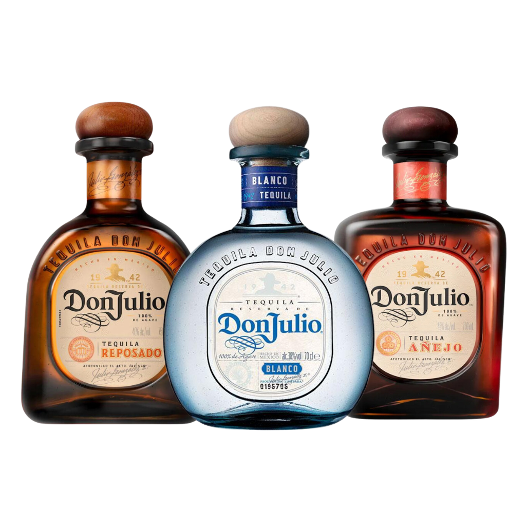 Don Julio Trio Set (Blanco, Reposado, Anejo)