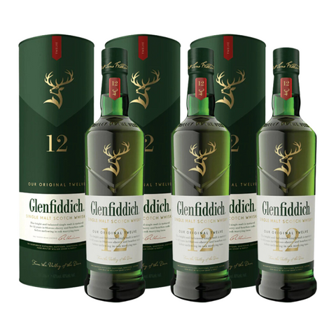 Glenfiddich 12 70cl (3 Bottles)