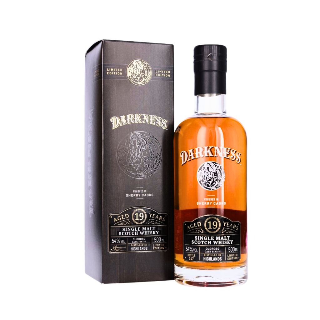 Darkness Highland Single Malt 19 Year Old Oloroso Cask Finish