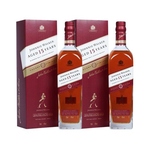 Johnnie Walker 15 Year Old Sherry Finish 70cl (2 bottles)