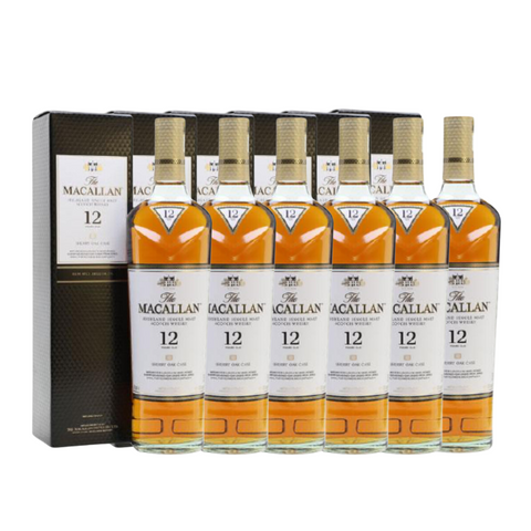 The Macallan Sherry Oak 12 Year Old 70cl (6bottles)