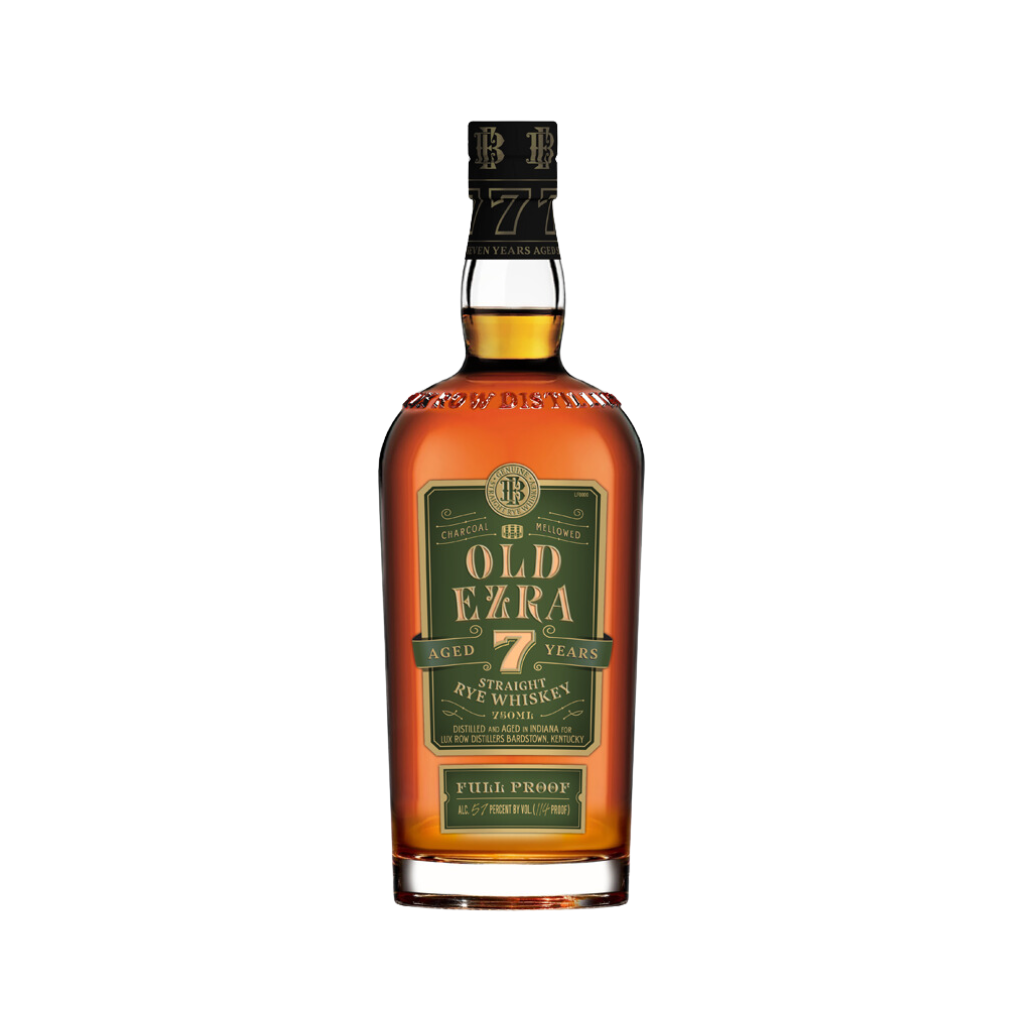 Old Ezra 7 Years Straight Rye Barrel Strength 114 proof