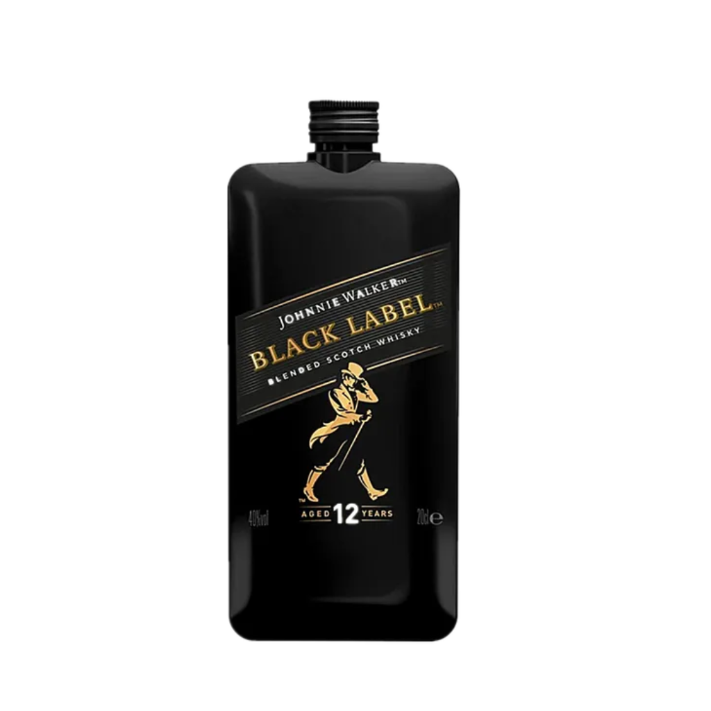 Johnnie Walker Black Label Pocket Scotch 20cl