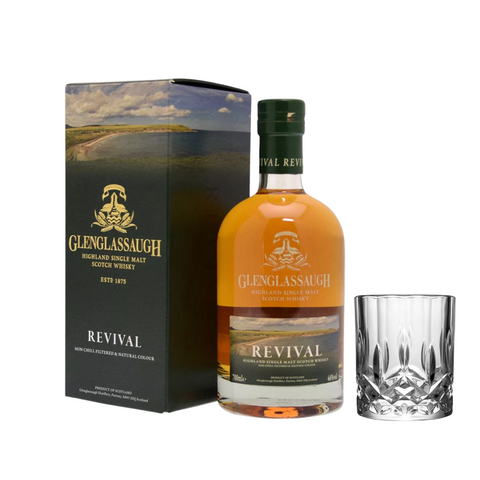 Glenglassaugh Revival 70cl with FREE Prism Spinning Glass