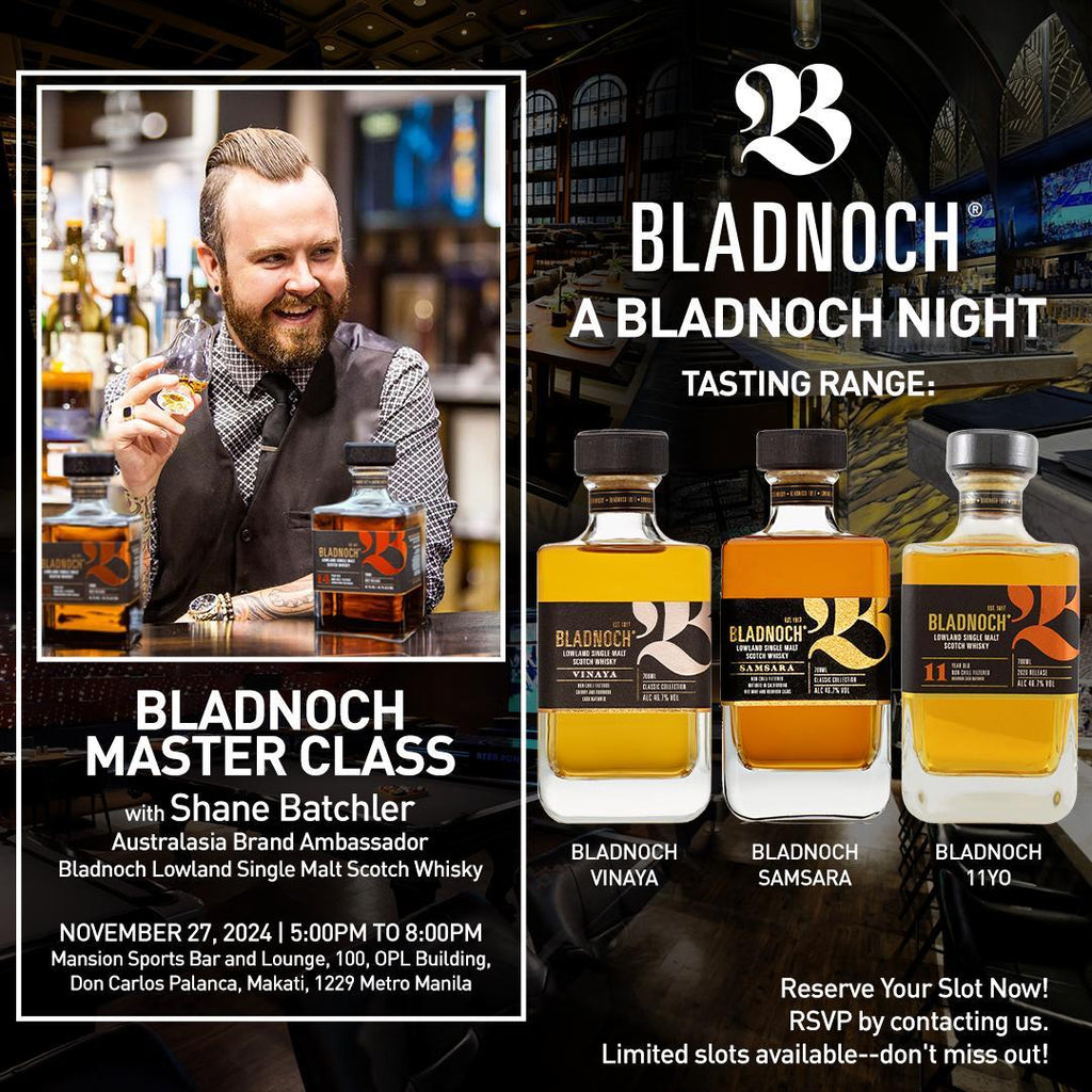 Bladnoch Masterclass with Shane Batchler