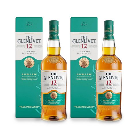 Glenlivet 12 Year Old 70cl (2 bottles)