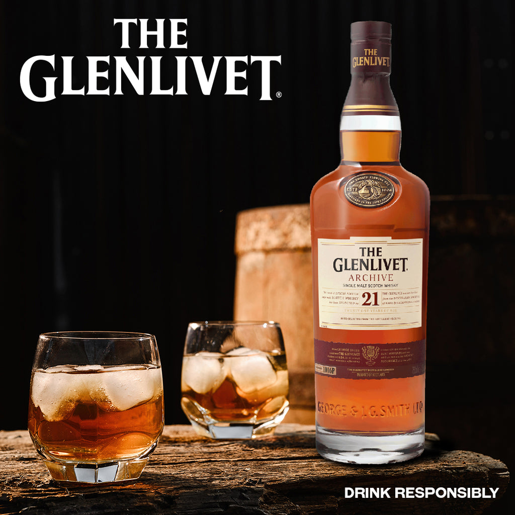 Glenlivet 21 Year Old Single Malt Whisky 70cl