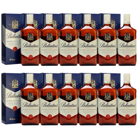 Ballantines Finest Blended Scotch Whisky 70cl (12 Bottles)