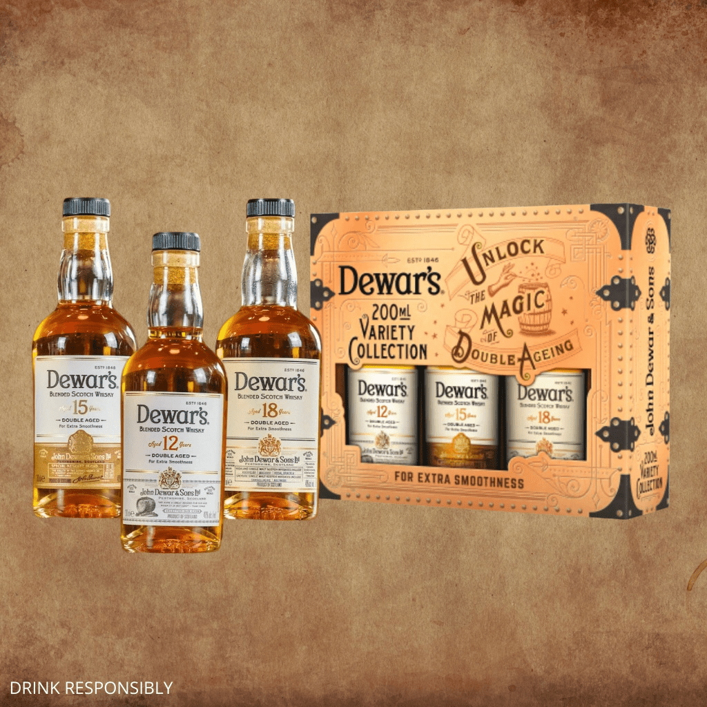 Dewars Variety Gift Collection - 3x 20cl