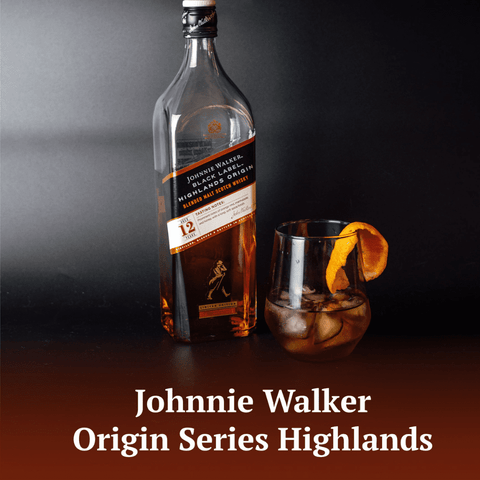 Johnnie Walker Black Label 12 Year Old Highlands Origin