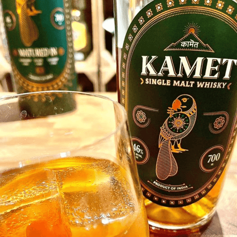 Kamet Indian Single Malt Whisky 46% 70cl