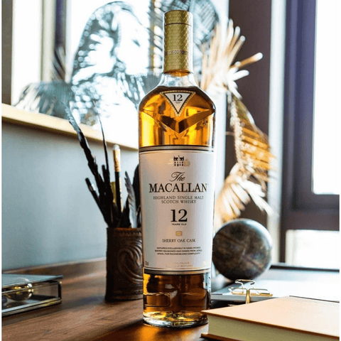 Macallan 12 Year Old Sherry Oak Cask Single Malt Scotch Whisky