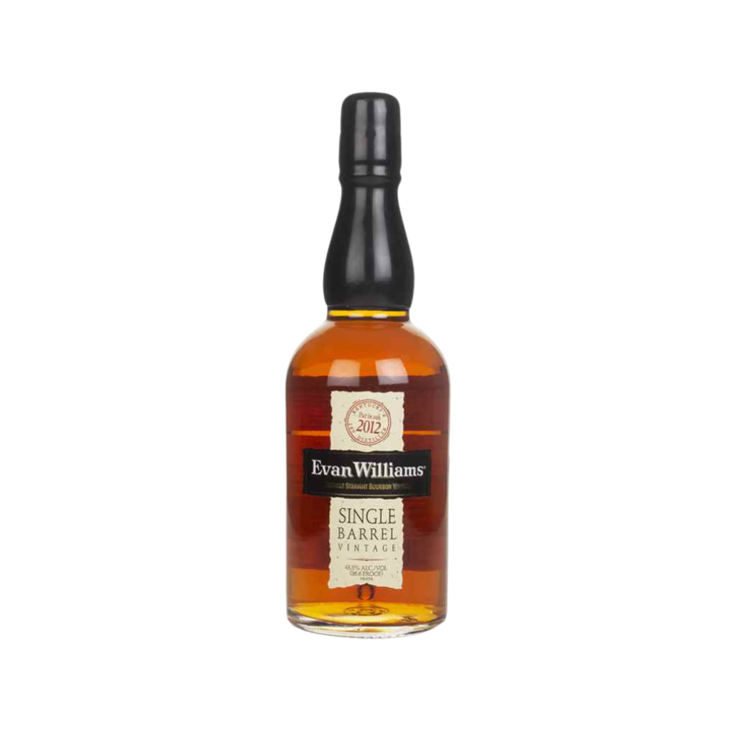 Evan Williams Single Barrel Vintage 2012 Bourbon 75cl - Limited Release