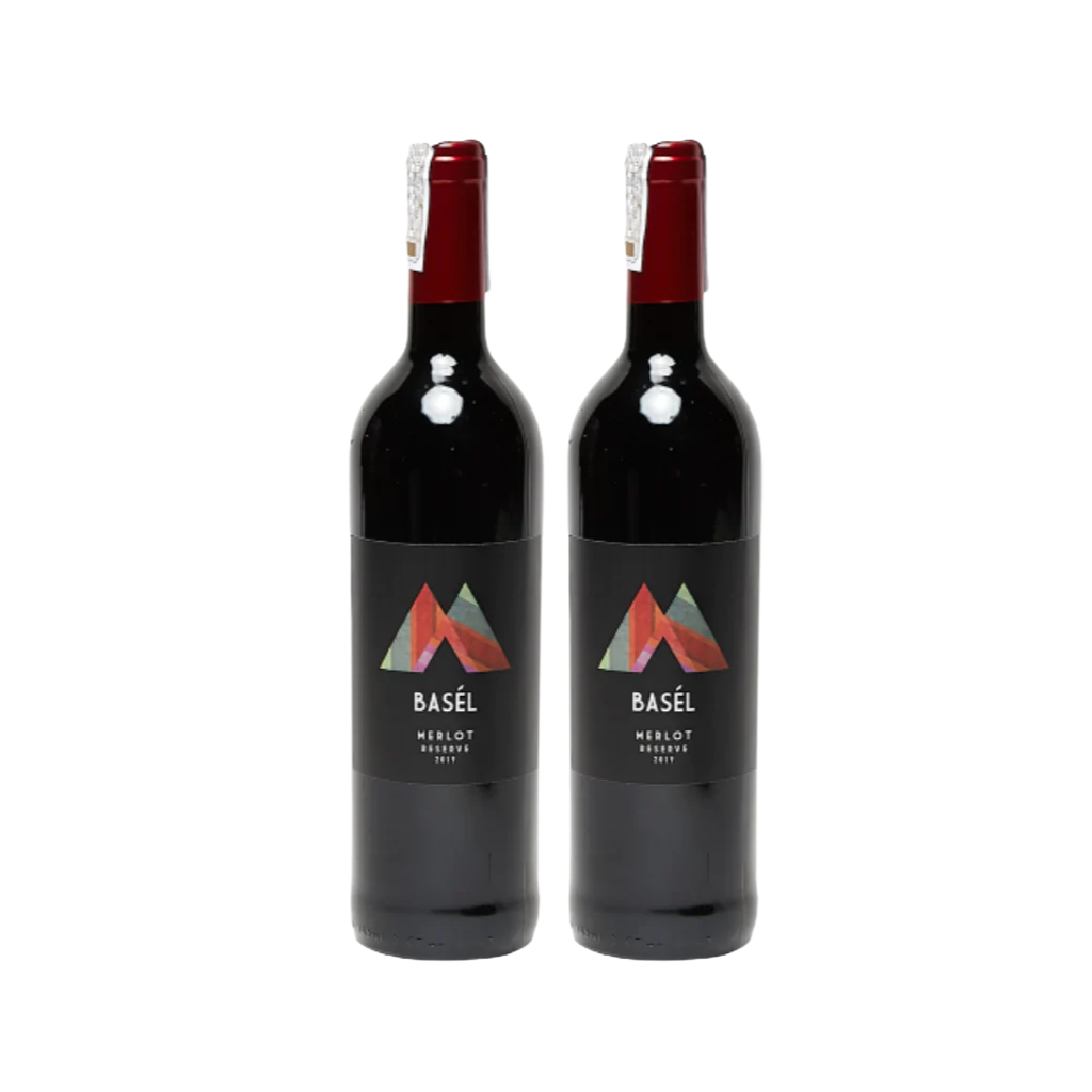 Basel Reserve Merlot Red Wine 75cl (2 bottles)