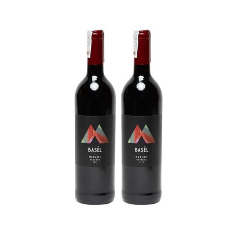 Basel Reserve Merlot Red Wine 75cl (2 bottles)