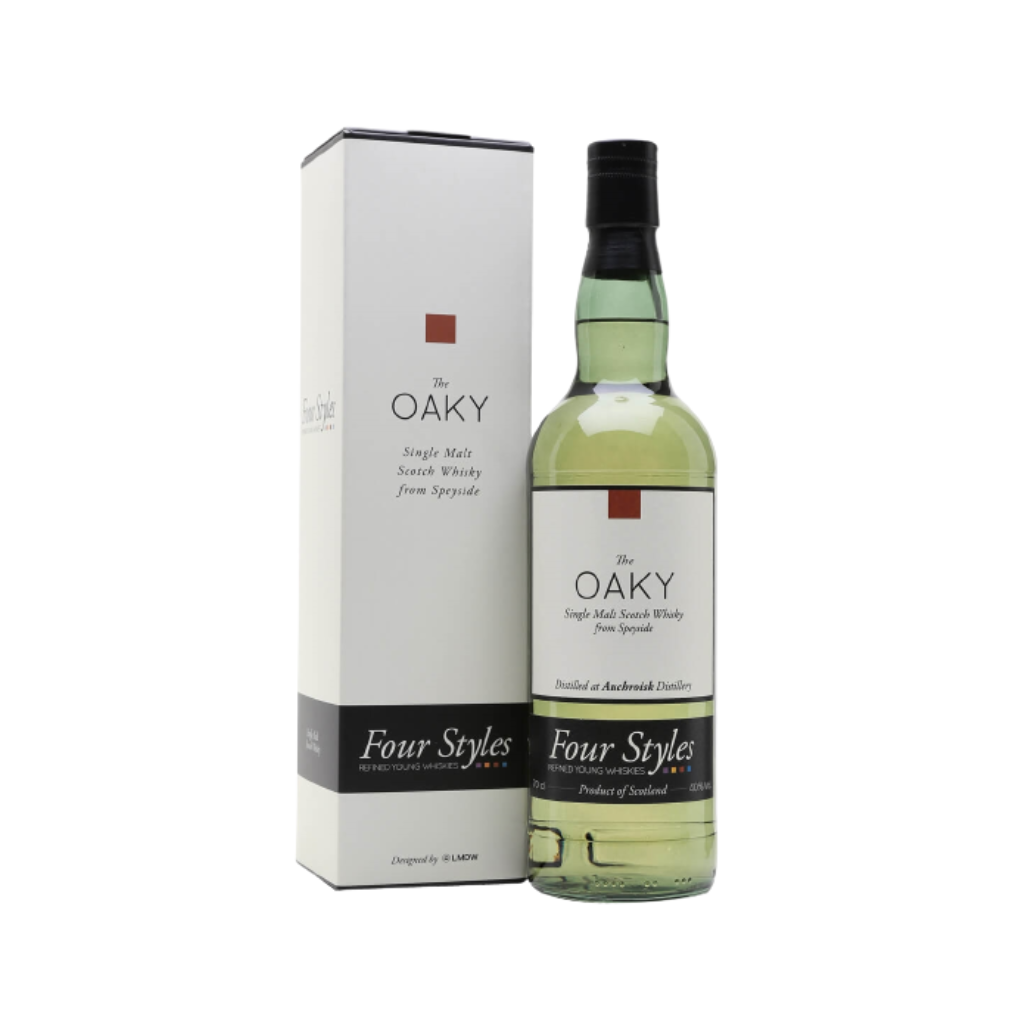 Four Styles - The Oaky - Auchroisk 6 Year Old 2012 70cl - Limited Release