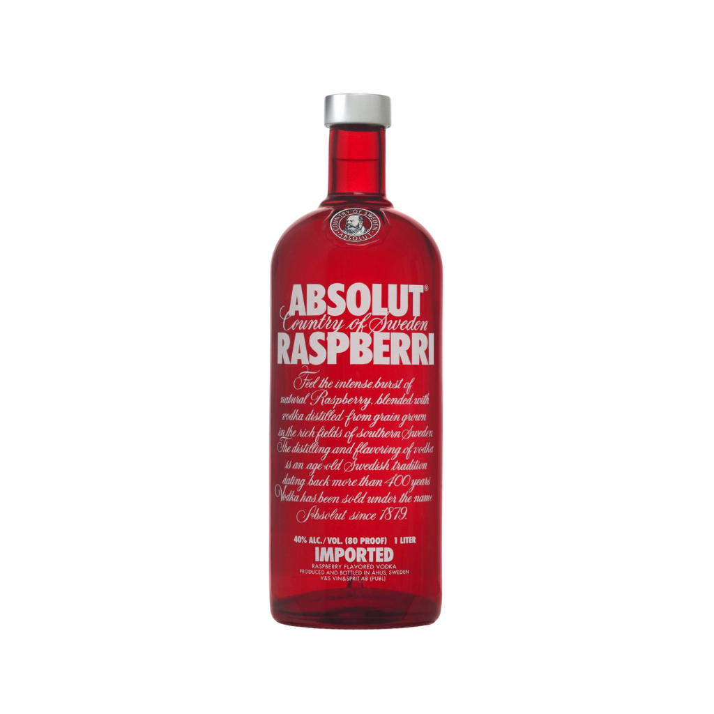 Absolut Raspberri Vodka 1L